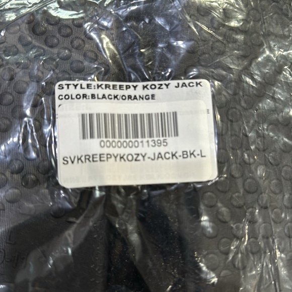 NWT Fun.com Fuzzy Black Halloween Jack O’ Lantern women’s slippers size 11-12 - Picture 4 of 4